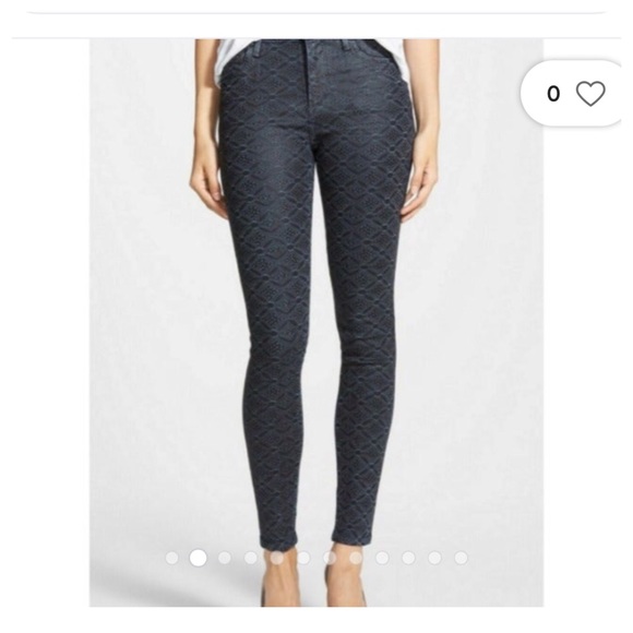 CITIZENS OF HUMANITY Coated Jeans, Rocket High Rise Skinny, Sz. 25 /NWT - Picture 5 of 17